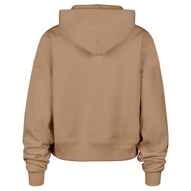 Women's '47 Tan Boston Celtics Sue Foundation Hoodie Sweatshirt
