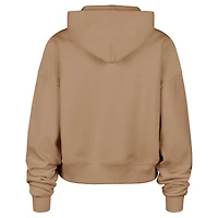 Women's '47 Tan Boston Celtics Sue Foundation Hoodie Sweatshirt