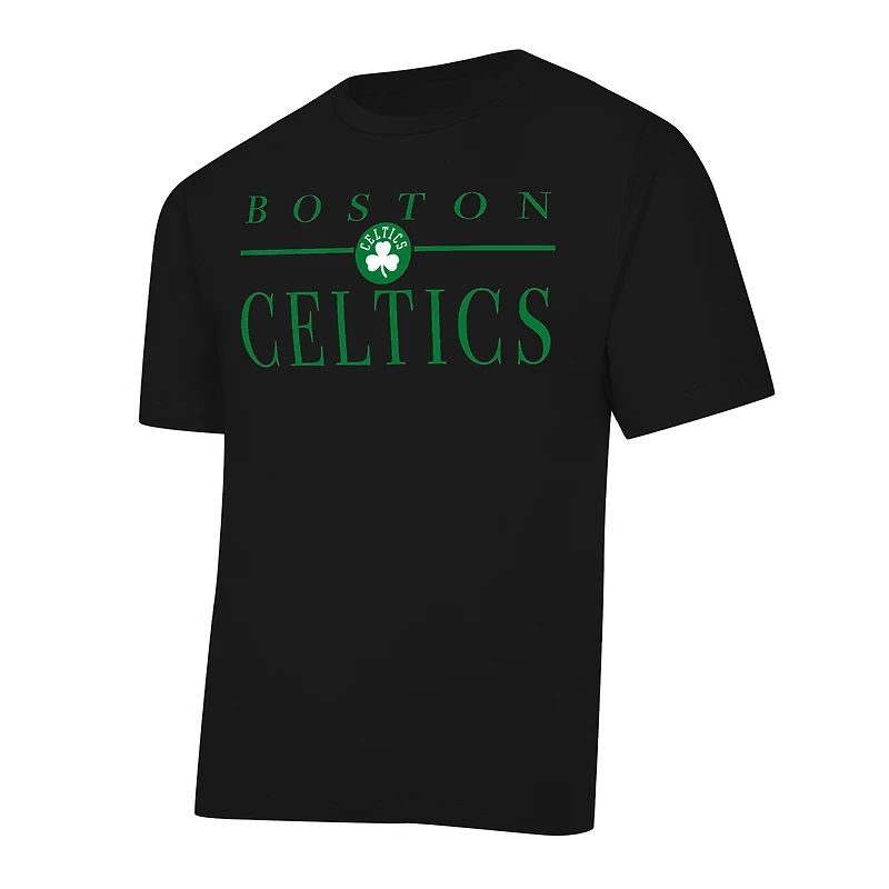 Women's Concepts Sport Black/White Boston Celtics Copeland T-Shirt & Shorts Sleep Set