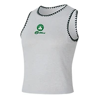 Women's Concepts Sport  Gray Boston Celtics Neptune Hacci Knit Tank Top