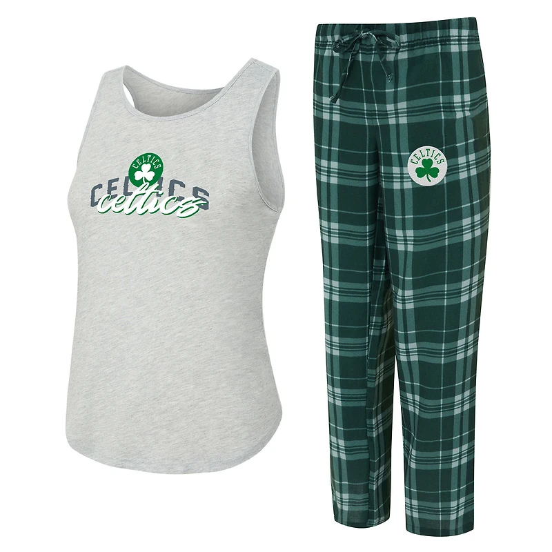 Women's Concepts Sport Green Boston Celtics Regulate Tank & Pant Set