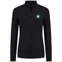 Veste zippée Shine noire pour femme Levelwear des Boston Celtics