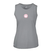 Women's Levelwear  Gray Boston Celtics Mother's Day Macy Core Logo Tank Top