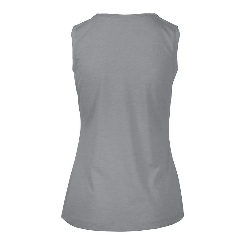 Women's Levelwear  Gray Boston Celtics Mother's Day Macy Core Logo Tank Top