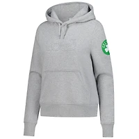 Women's Lolë  Gray Boston Celtics Icon Pullover Hoodie