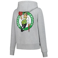 Women's Lolë  Gray Boston Celtics Icon Pullover Hoodie