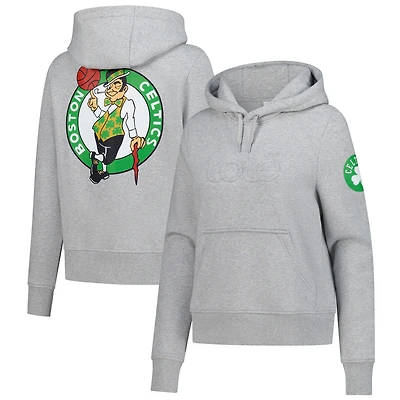 Women's Lolë  Gray Boston Celtics Icon Pullover Hoodie