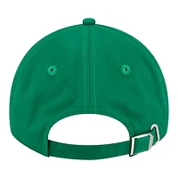 Casquette New Era Kelly Green Boston Celtics Sparkle pour femme, style classique décontracté et ajustable