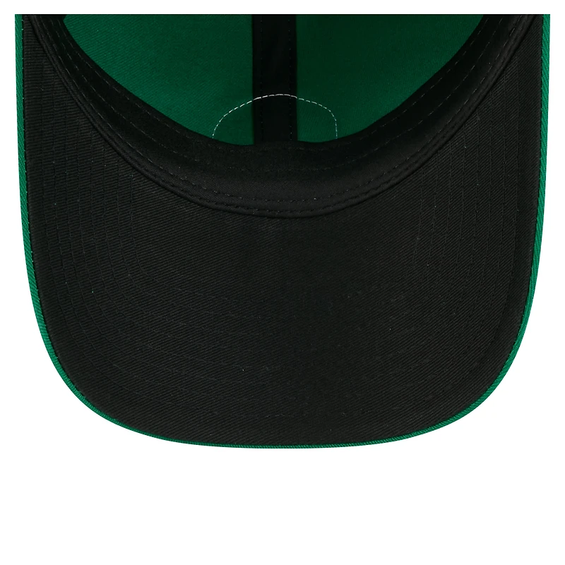Casquette New Era Kelly Green Boston Celtics Sparkle pour femme, style classique décontracté et ajustable
