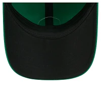 Casquette New Era Kelly Green Boston Celtics Sparkle pour femme, style classique décontracté et ajustable