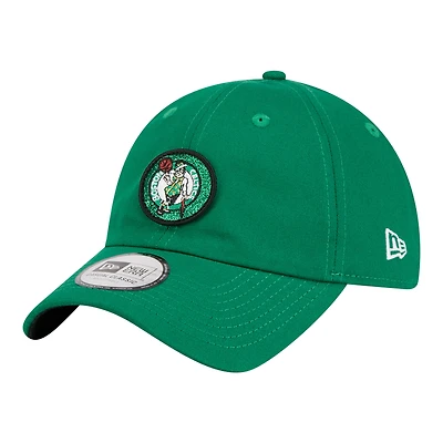 Casquette New Era Kelly Green Boston Celtics Sparkle pour femme, style classique décontracté et ajustable