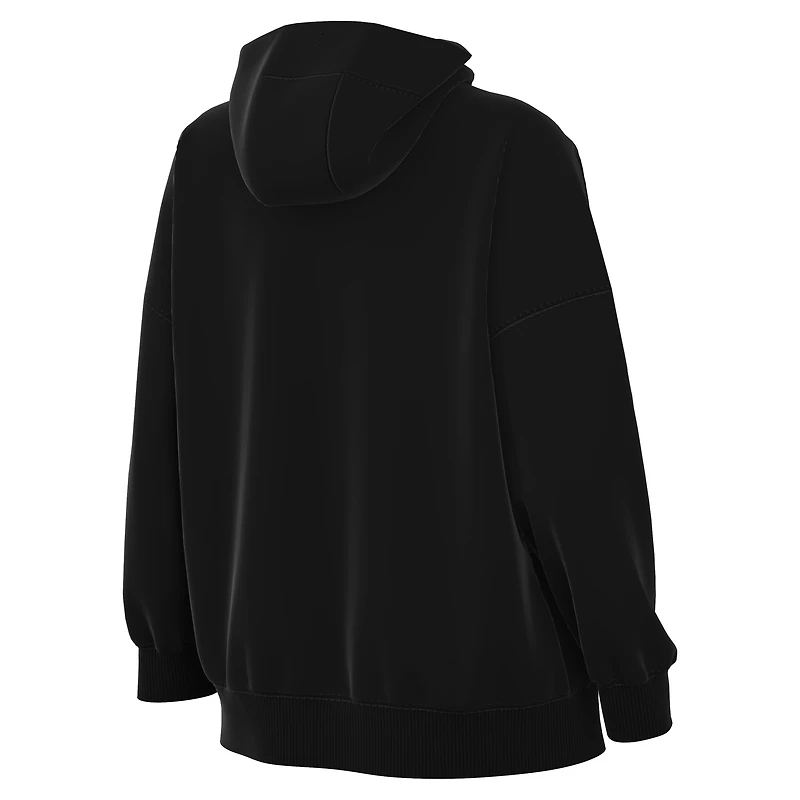 Sweat à capuche Nike Boston Celtics City Edition Remix Premium Fleece noir pour femme