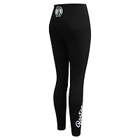 Women's Pro Standard Black Boston Celtics Paint the City Tri-Blend Jersey Leggings