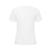 Women's Sportiqe  White Boston Celtics Arcadia T-Shirt