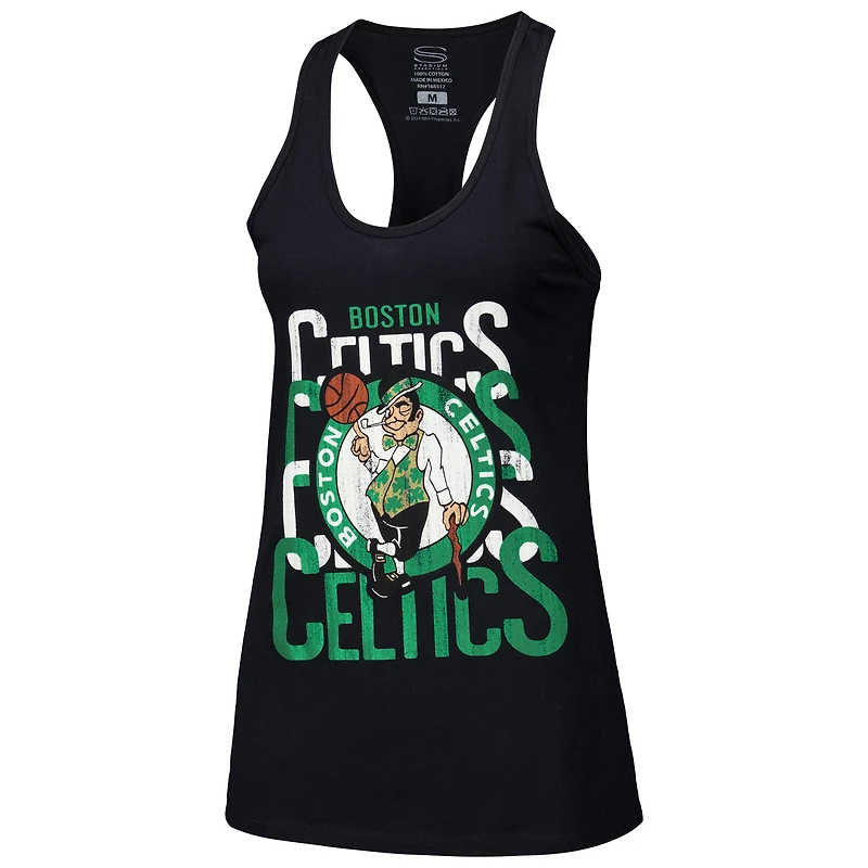 Débardeur noir Stadium Essentials pour femmes Boston Celtics Dedication