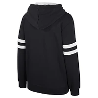 Women's Stadium Essentials Black Boston Celtics Road Game Pullover Hoodie