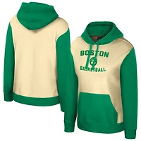 Sweat à capuche crème Stadium Essentials pour femme, Boston Celtics Rafters Road Trip