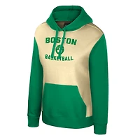 Women's Stadium Essentials Cream Boston Celtics Rafters Road Trip Hoodie