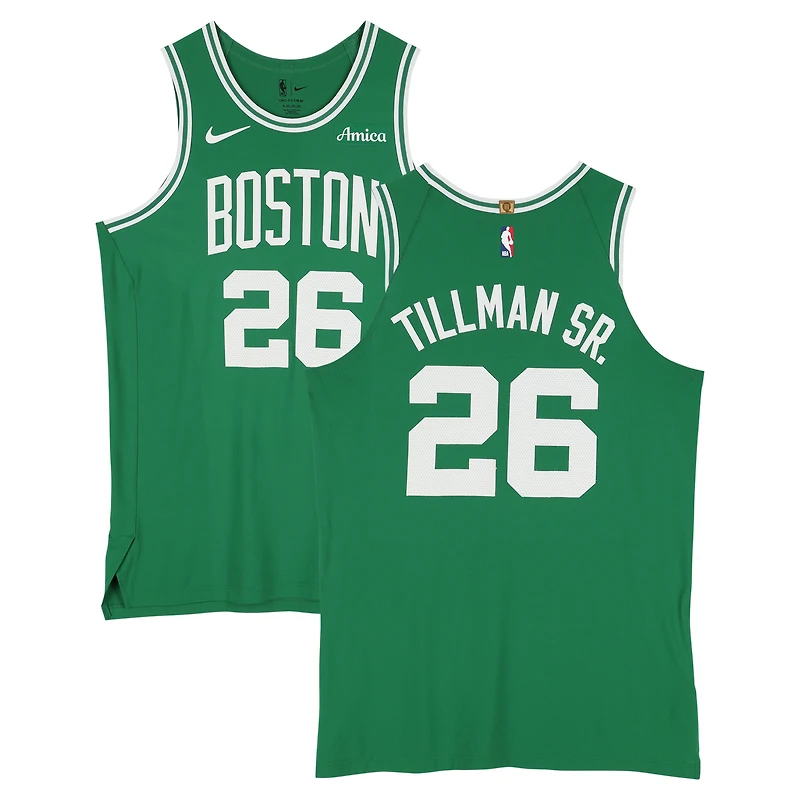 Xavier Tillman Sr. Boston Celtics Game-Used #26 Kelly Green Nike Jersey vs. Houston Rockets on February 4, 2026 - Size 54+4