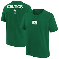 T-shirt Jordan Brand Kelly Green pour jeunes Boston Celtics Courtside Statement 85