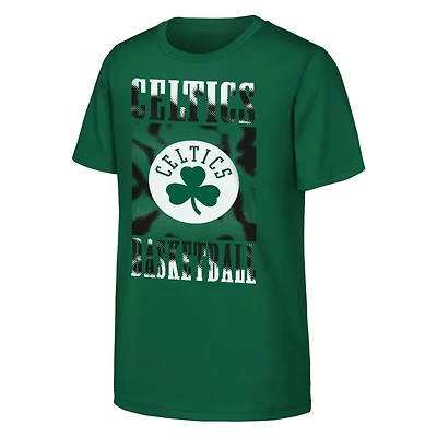 T-shirt vert Kelly pour jeunes Boston Celtics Garage Hero