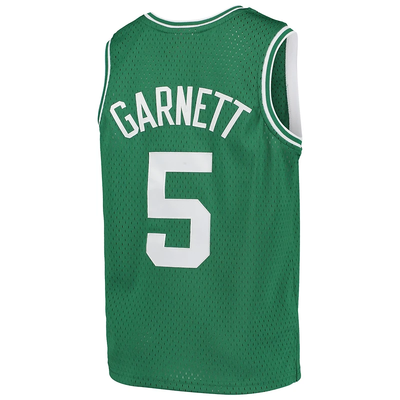 Maillot Swingman Mitchell & Ness Kevin Garnett Kelly Green Boston Celtics 2007/08 Hardwood Classics pour jeunes