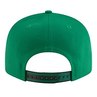 Youth New Era  White/Kelly Green Boston Celtics 2025 NBA Tip Off Split Panel 9FIFTY Snapback Hat