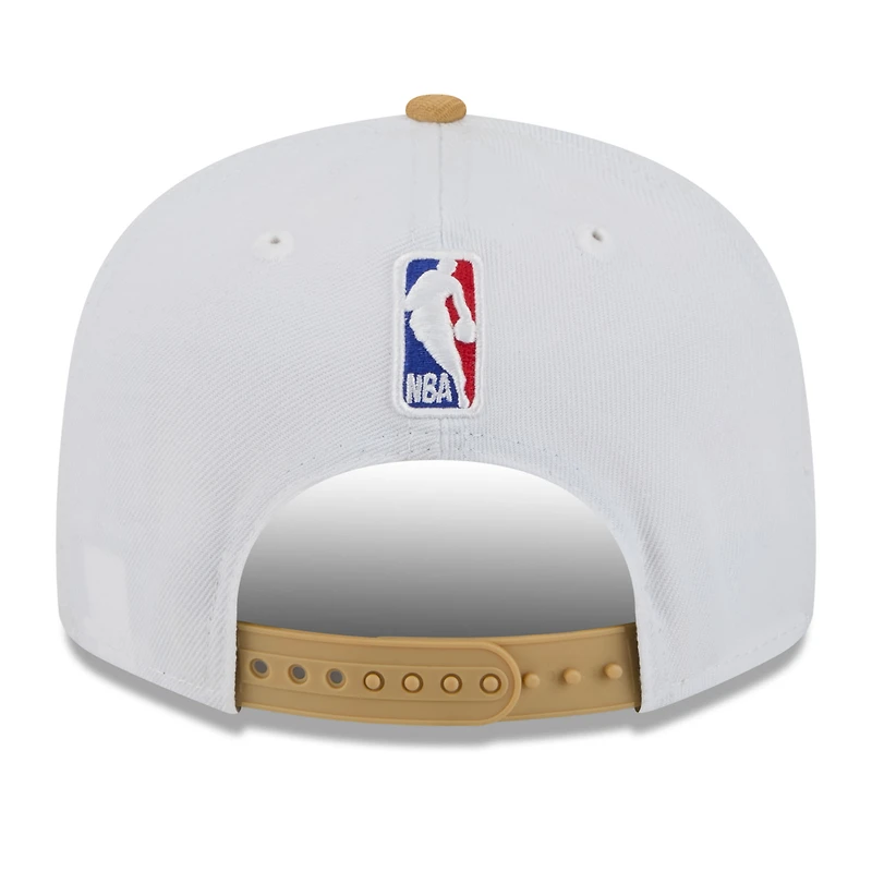 Casquette snapback New Era blanche Boston Celtics 2025/26 City Edition 9FIFTY pour jeunes