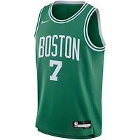 Maillot Nike Swingman pour jeunes Jaylen Brown Kelly Green Boston Celtics - Édition Icon