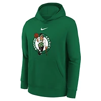 Youth Nike Kelly Green Boston Celtics 2025/26 Club Fleece Hoodie