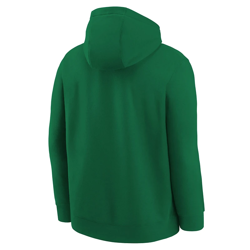 Youth Nike Kelly Green Boston Celtics Club Fleece Practice Hoodie