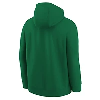 Youth Nike Kelly Green Boston Celtics Club Fleece Practice Hoodie