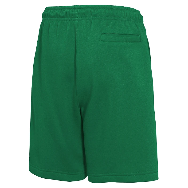 Short en molleton Nike Kelly Green Boston Celtics Courtside Club pour jeune