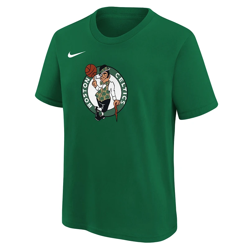 T-shirt Nike Kelly Green Essential avec logo Boston Celtics pour jeune