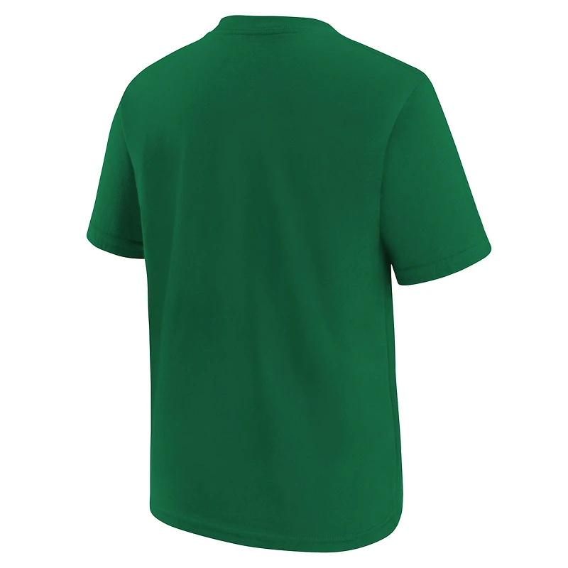 T-shirt d'entraînement Nike Kelly Green Boston Celtics pour jeune