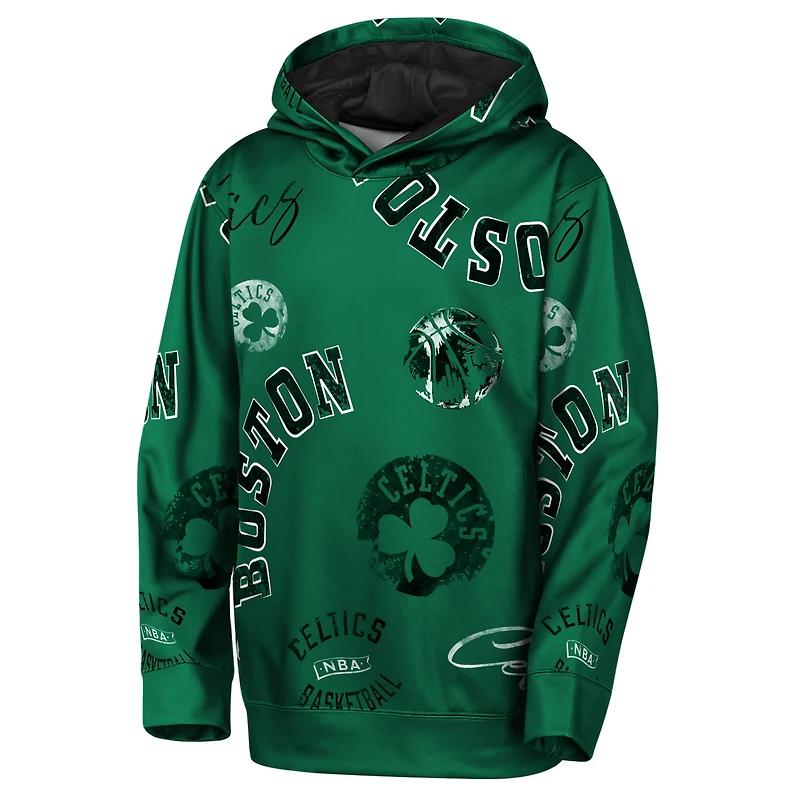 Youth Outerstuff  Green Boston Celtics Moving Violation Hoodie