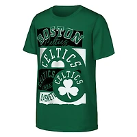 Youth Outerstuff Kelly Green Boston Celtics the Paint Alternate Logo T-Shirt