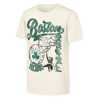 T-shirt naturel pour jeunes Outerstuff avec talon de billet des Boston Celtics