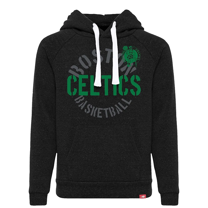Sweat à capuche noir Sportiqe Olsen Tri-Blend des Celtics de Boston pour jeunes