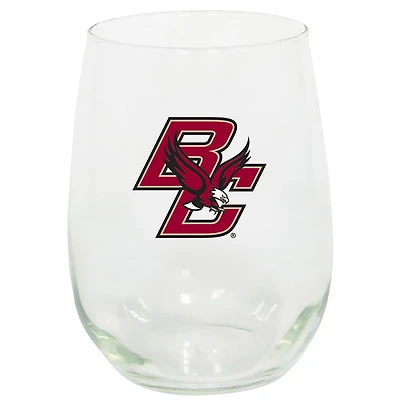 Boston College Eagles 15 oz. Verre à vin sans pied