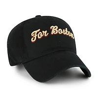 Men's '47 Black Boston College Eagles Clean Up Adjustable Hat