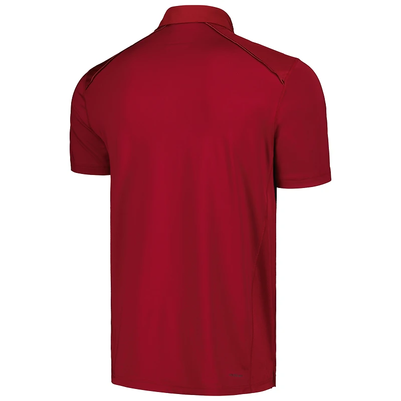 Polo adidas marron Boston College Eagles Classic AEROREADY pour hommes