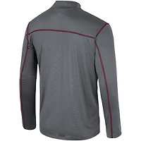 Coupe-vent à quart de zip Colosseum noir pour hommes Boston College Eagles Cameron