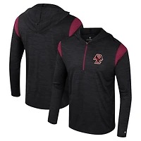 Coupe-vent à demi-zip Colosseum Maroon Boston College Eagles Dozer pour homme