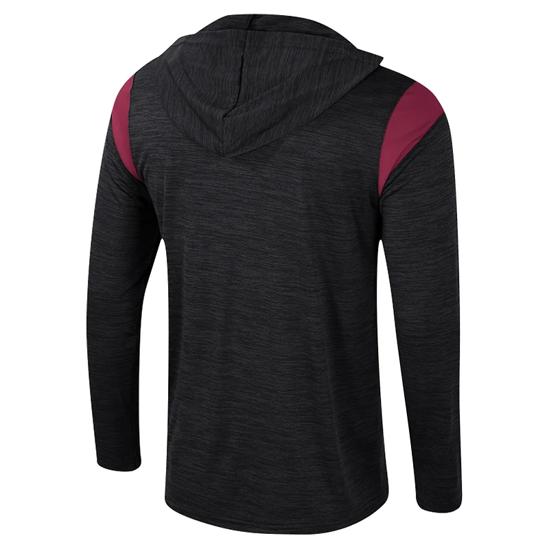Coupe-vent à demi-zip Colosseum Maroon Boston College Eagles Dozer pour homme