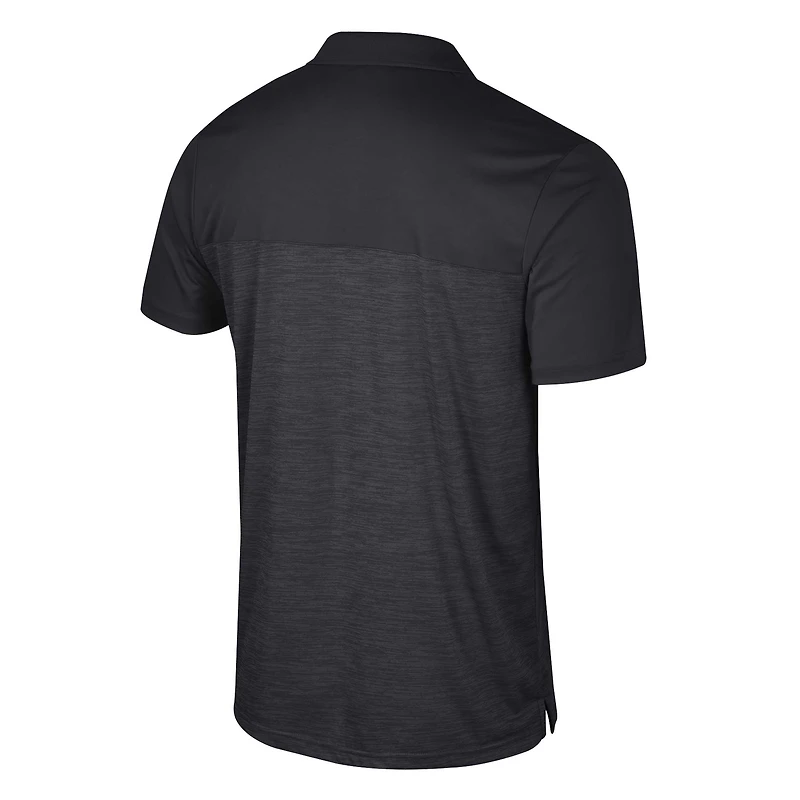 Men's Colosseum Black Boston College Eagles Langmore Polo