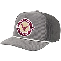 Men's Colosseum  Gray Boston College Eagles Where's My Hat Podium Adjustable Trucker Hat