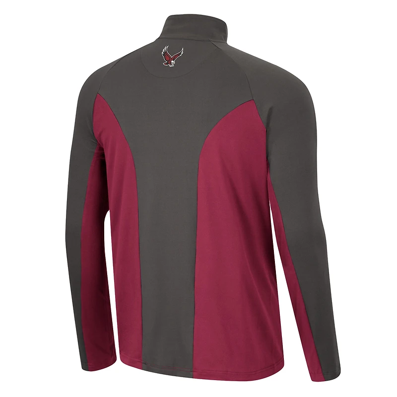 Coupe-vent raglan Colosseum marron/anthracite Boston College Eagles Two Yutes pour homme