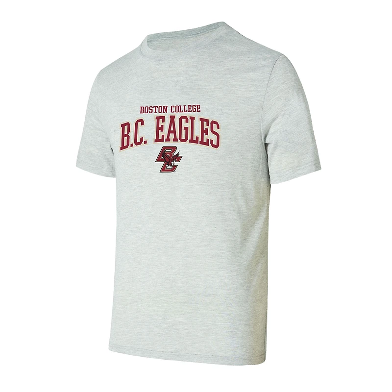 Ensemble de nuit pour homme Concepts Sport Boston College Eagles avec t-shirt et pantalon
