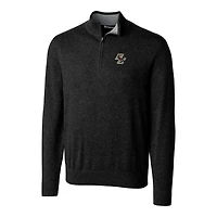 Veste demi-zip Lakemont noire pour homme, modèle Cutter & Buck, Boston College Eagles, grande taille